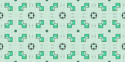 Seamless Geometrical Pattern Background. Geometry Kaleidoscope Shape Texture. photo