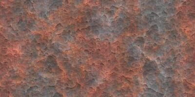 Seamless hard rusty weathered surface. Rusted old steel sheet backdrop. Corrosion creative design. Rustic metal texture. Rust metallic background. photo