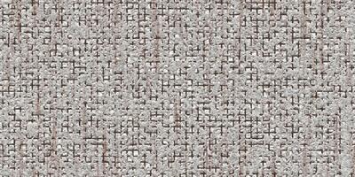 Seamless broken stone wall with rust fittings background. Damaged concrete with rusty rebar textures. photo