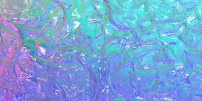 Holographic gradient background. Colored light on textured surface. Chameleon stone rock surface texture. photo