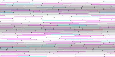 Light Pink Random Line Sections Background. Colorful Along Segments Texture. Abstract Color Layered Horizontal Cells. photo