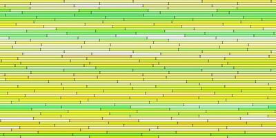 Lime Yellow Random Line Sections Background. Colorful Along Segments Texture. Abstract Color Layered Horizontal Cells. photo