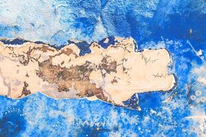 Damaged shipboard texture. Weathered ship board background. photo