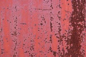 Hard Rusty Painted Wall Texture. Scratches and Cracks. photo