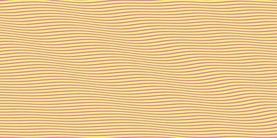 Yellow Melon Seamless Hypnotic Waves Background. Stylish Colorful Ripples Texture. Dynamic Modern Backdrop. photo