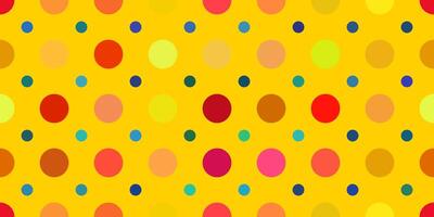 Yellow Dots Pattern Background. Retro Circles Backdrop. Balls Texture. photo