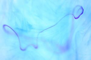 Ambient Ink Line. Artistic Water Drop Motion. Soft Background. photo