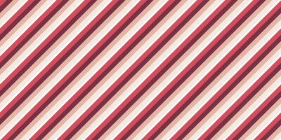 Pomade Tones Seamless Inclined Stripes Background. Modern Colors Sidelong Lines Texture. Vintage Style Stripe Backdrop. photo