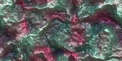 Painted Mineral Cliff Glows Texture. Metallic Ore Sparkles Backdrop. Shine Stone Mineral Surface. Metal Paint Rock Shining Background. photo