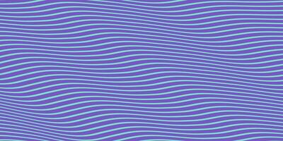 Blue Violet Seamless Hypnotic Waves Background. Stylish Colorful Ripples Texture. Dynamic Modern Backdrop. photo