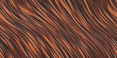 Flowing chocolate colored abstract design backdrop. Creamy bent flower gel surface. Liquid curves motion background. Fluid twist dynamic cream texture. photo