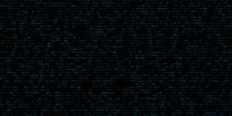 Blue Dna Data Code Background. Seamless Science Dna Data Code Output Sequence. Human Individuality Code Backdrops.