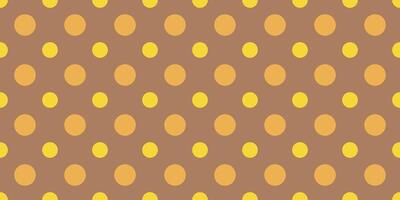 marrón puntos modelo antecedentes. retro círculos fondo. pelotas textura. foto
