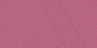 Pink Seamless Hypnotic Waves Background. Stylish Colorful Ripples Texture. Dynamic Modern Backdrop. photo