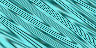 Deep, Green Sea Seamless Hypnotic Waves Background. Stylish Colorful Ripples Texture. Dynamic Modern Backdrop. photo