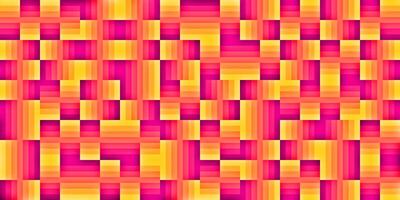 Yellow Pink Modern Random Filling Geometric Shapes Pattern Background Texture. photo