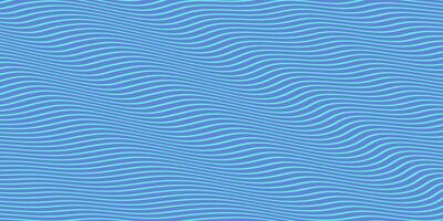 Blue Seamless Hypnotic Waves Background. Stylish Colorful Ripples Texture. Dynamic Modern Backdrop. photo