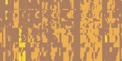 Brown Dots Distortion Screen Texture. Colorful Noise Background. Glitch Art Backdrop. Distorted Geometric Surface. Abstract grunge pattern. photo
