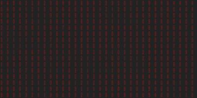 Red electronic Numbers Background. Cyberspace texture. Numeric binary creative surface. Numeral tech design backdrop. Abstract display digit pattern. photo