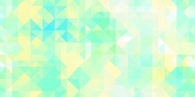Geometric background pattern. Summer salad yellow green blue. Seamless chaotic random forms colored geometric modernism style. photo