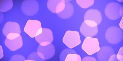 Lilac violet defocused sweet design. Bokeh background. Blurred colored texture. Happy color love creative backdrop. Bright glowing colorful pattern. photo
