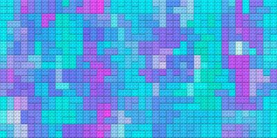 Blue purple pink toy bricks texture. Colored plastic pieces backdrop. Colorful brick block toys pattern. Happy creative child puzzle surface design. Plastic building blocks background. Like Lego. photo