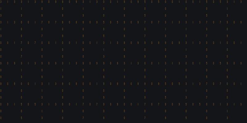 Yellow electronic Numbers Background. Cyberspace texture. Numeric binary creative surface. Numeral tech design backdrop. Abstract display digit pattern.