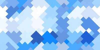 Blue colored geometric pixelate texture. Colorful square geometry backdrop. photo