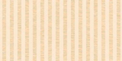 Beige wrinkled striped fabric backdrop. Pressed textile background. Seamless seersucker texture. photo