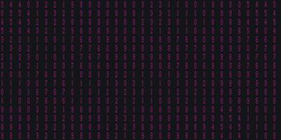 Pink cyberspace texture. Numeric binary creative surface. Numeral tech design backdrop. Abstract display digit pattern. Electronic Numbers Background. photo