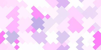 Violet colorful square geometry backdrop. Pixel graphic surface. Modern multicolor pattern. photo