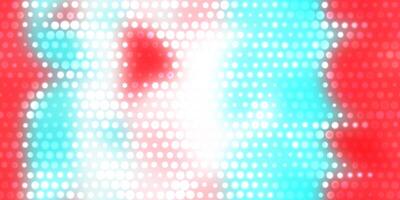 Red blue happy circles color love creative backdrop. Bright rings glowing colorful pattern. Simple sweet design. Dots color background. Blurred dotted colored texture. photo