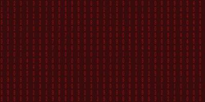 Burgundy red abstract display digit pattern. Electronic Numbers Background. Cyberspace texture. Numeric binary creative surface. Numeral tech design backdrop. photo