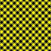 Gingham Pattern. Seamless yellow black two-color diagonal check pattern. Good for shirts, blouses, dresses. photo