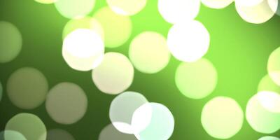 Green bokeh background. Blurred colored texture. Happy color love creative backdrop. Bright glowing colorful pattern. Defocused sweet design. photo