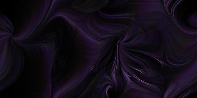 Dark violet mystic twirls. Seamless mysterious dynamical rotations background texture. photo