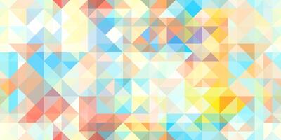 Geometric background pattern. Summer happy brown sky blue yellow. Seamless different flat even color shapes minimal design. photo