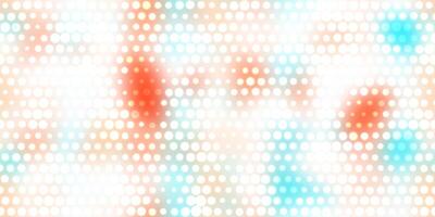 Red blue simple sweet design. Dots color background. Blurred dotted colored texture. Happy circles color love creative backdrop. Bright rings glowing colorful pattern. photo