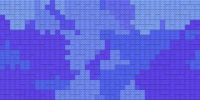Blue colorful brick block toys pattern. Happy creative child puzzle surface design. Plastic building blocks background. Toy bricks texture. Colored plastic pieces backdrop. Like Lego. photo