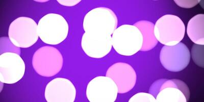 Violet defocused sweet design. Bokeh background. Blurred colored texture. Happy color love creative backdrop. Bright glowing colorful pattern. photo