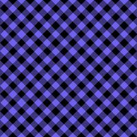 Gingham Pattern. Seamless medium slate blue black two-color diagonal check pattern. Good for shirts, blouses, dresses. photo