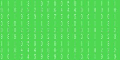 Green abstract display digit pattern. Electronic Numbers Background. Cyberspace texture. Numeric binary creative surface. Numeral tech design backdrop. photo