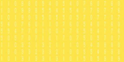 Yellow numeral tech design backdrop. Abstract display digit pattern. Electronic Numbers Background. Cyberspace texture. Numeric binary creative surface. photo