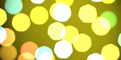 Yellow happy color love creative backdrop. Bright glowing colorful pattern. Defocused sweet design. Bokeh background. Blurred colored texture. photo