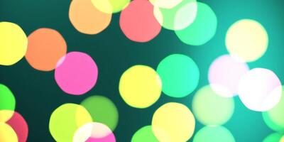 Bokeh background. Blurred colored texture. Happy color love creative backdrop. Bright glowing colorful pattern. Defocused sweet design. photo