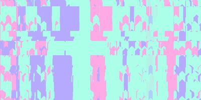 Pastel Chevron Geometry Glitch Art Backdrop. Distorted Geometric Surface. Abstract grunge pattern. Distortion Screen Texture. Colorful Noise Background. photo