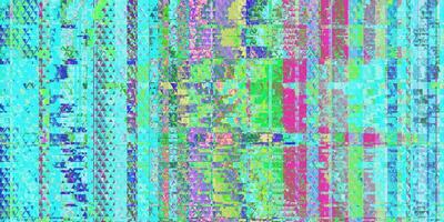 Blue Colored Knurl Contact Abstract Grunge Pattern. Distortion Screen Texture. Colorful Noise Background. Glitch Art Backdrop. Distorted Geometric Surface. photo