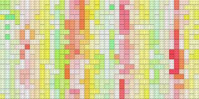 Yellow pink white colored plastic pieces backdrop. Colorful brick block toys pattern. Happy creative child puzzle surface design. Plastic building blocks background. Toy bricks texture. Like Lego. photo