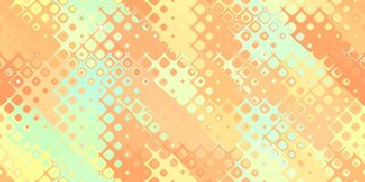 Orange beige bright color bubbles geometric surface. Rounded cells grid background. photo