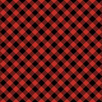 Gingham Pattern. Seamless dark red black two-color diagonal check pattern. Good for shirts, blouses, dresses. photo